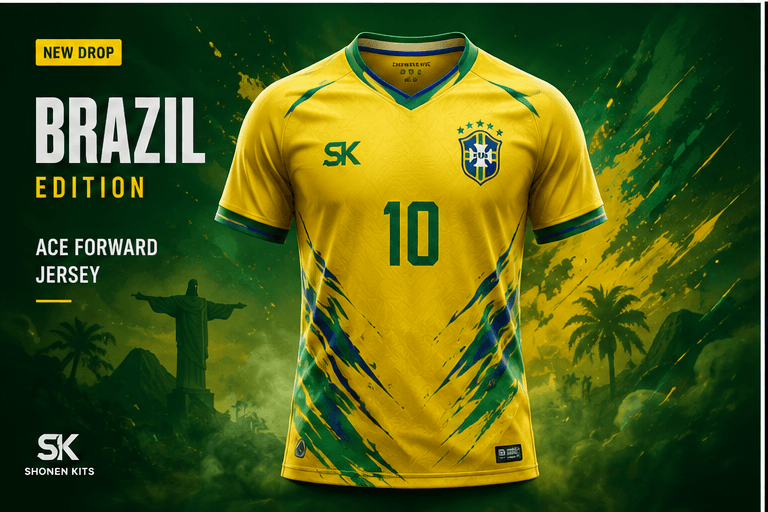 Brazil Ace Forward Jersey