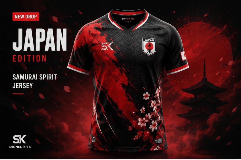 Japan Samurai Spirit Jersey